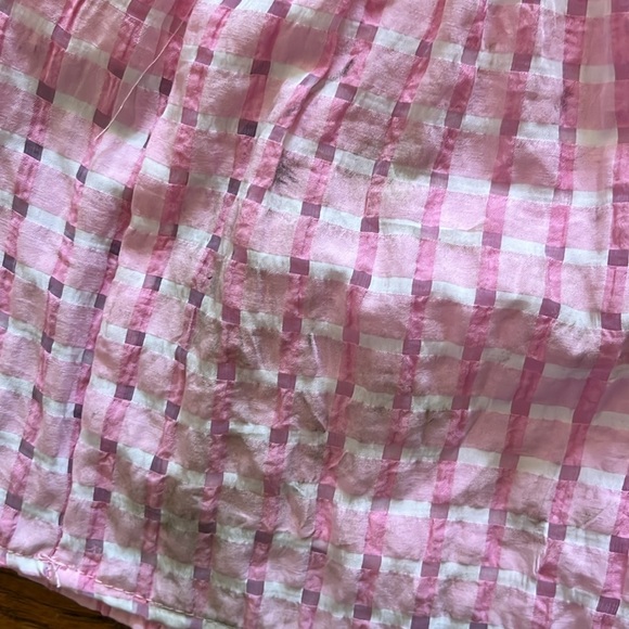 THML Pink Gingham Midi Dress - Picture 7 of 8